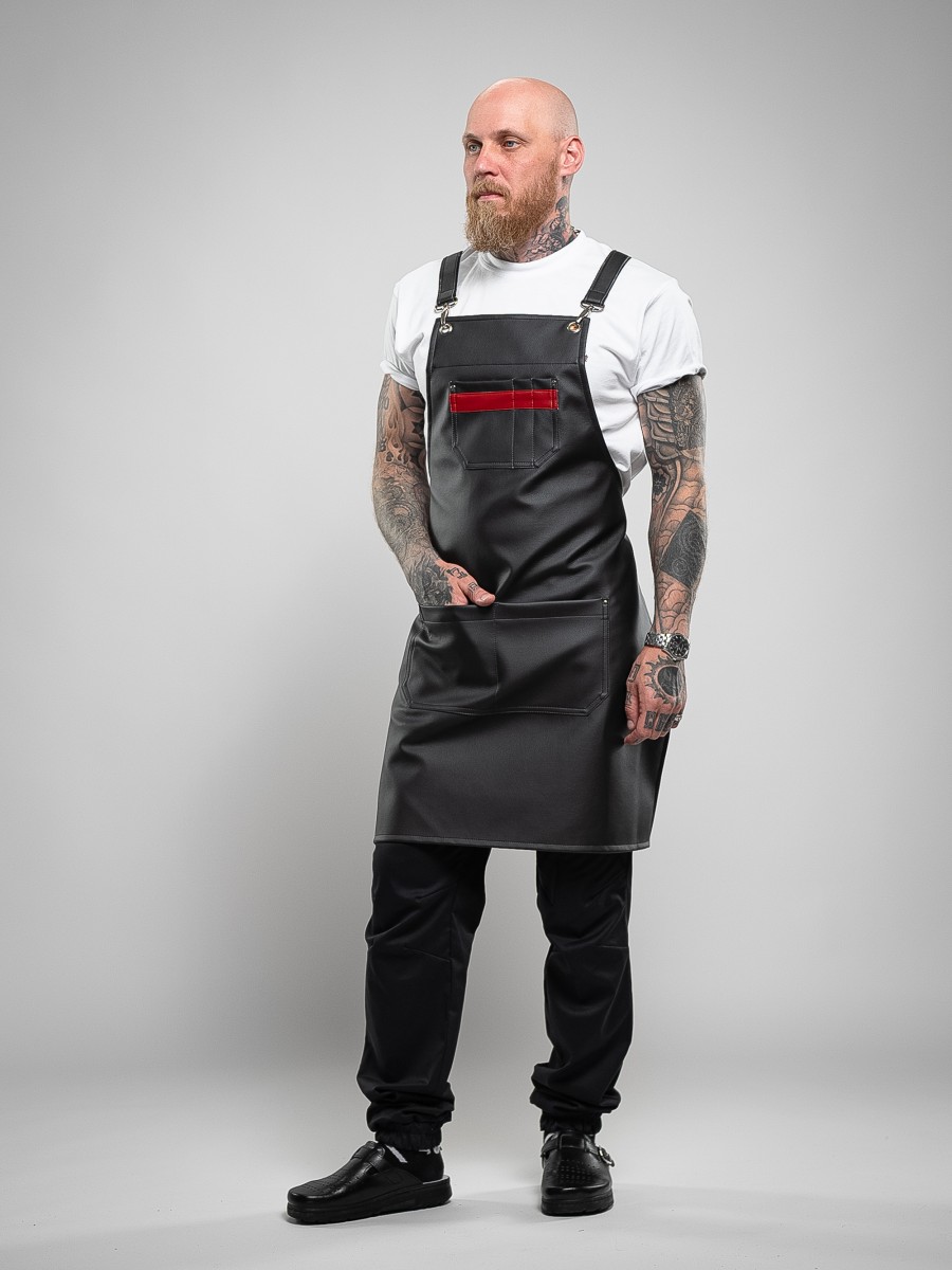 F58ELBLR-CHEF APRON