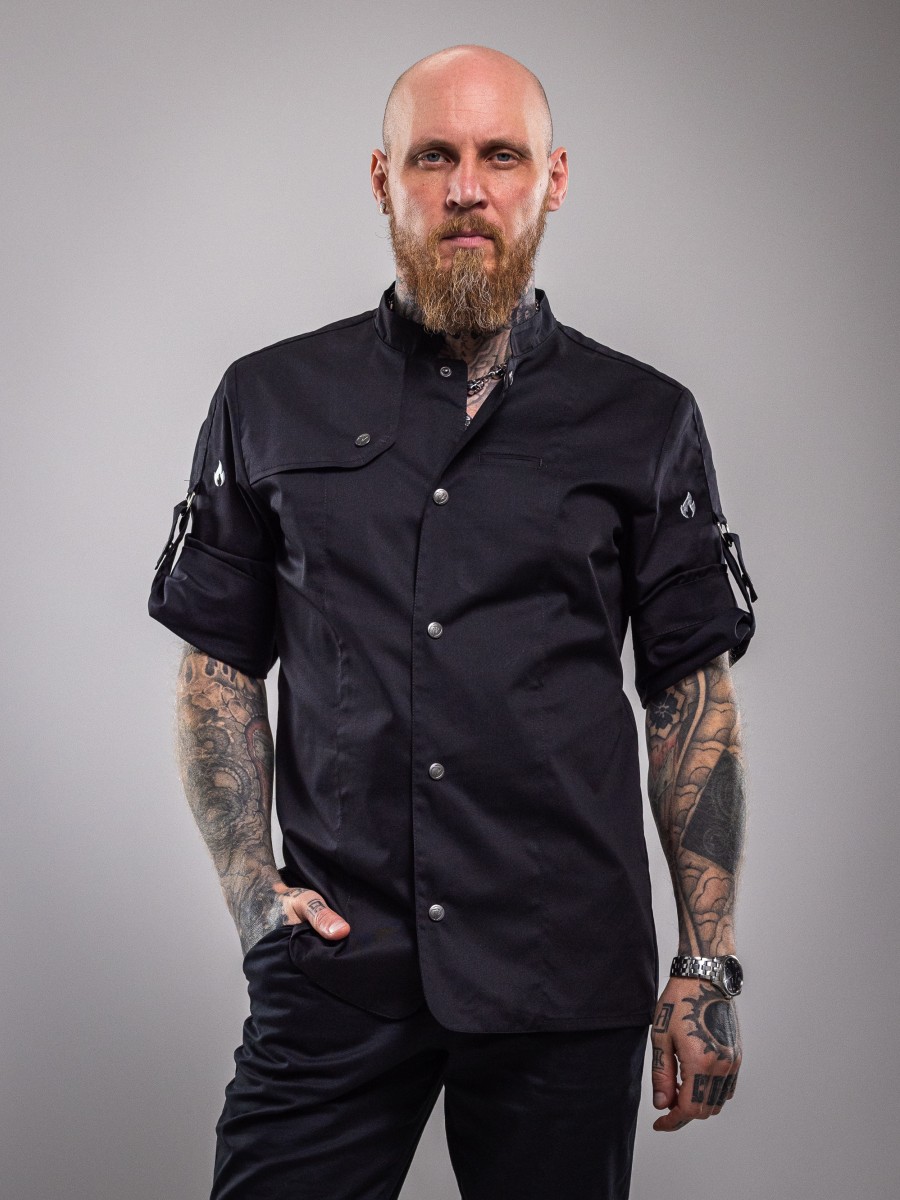 370BM - CHEF JACKET MAN