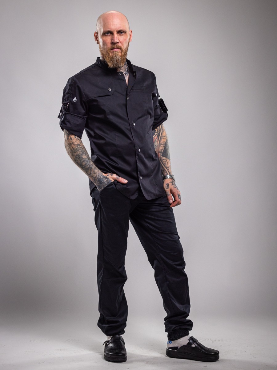 370BM - CHEF JACKET MAN