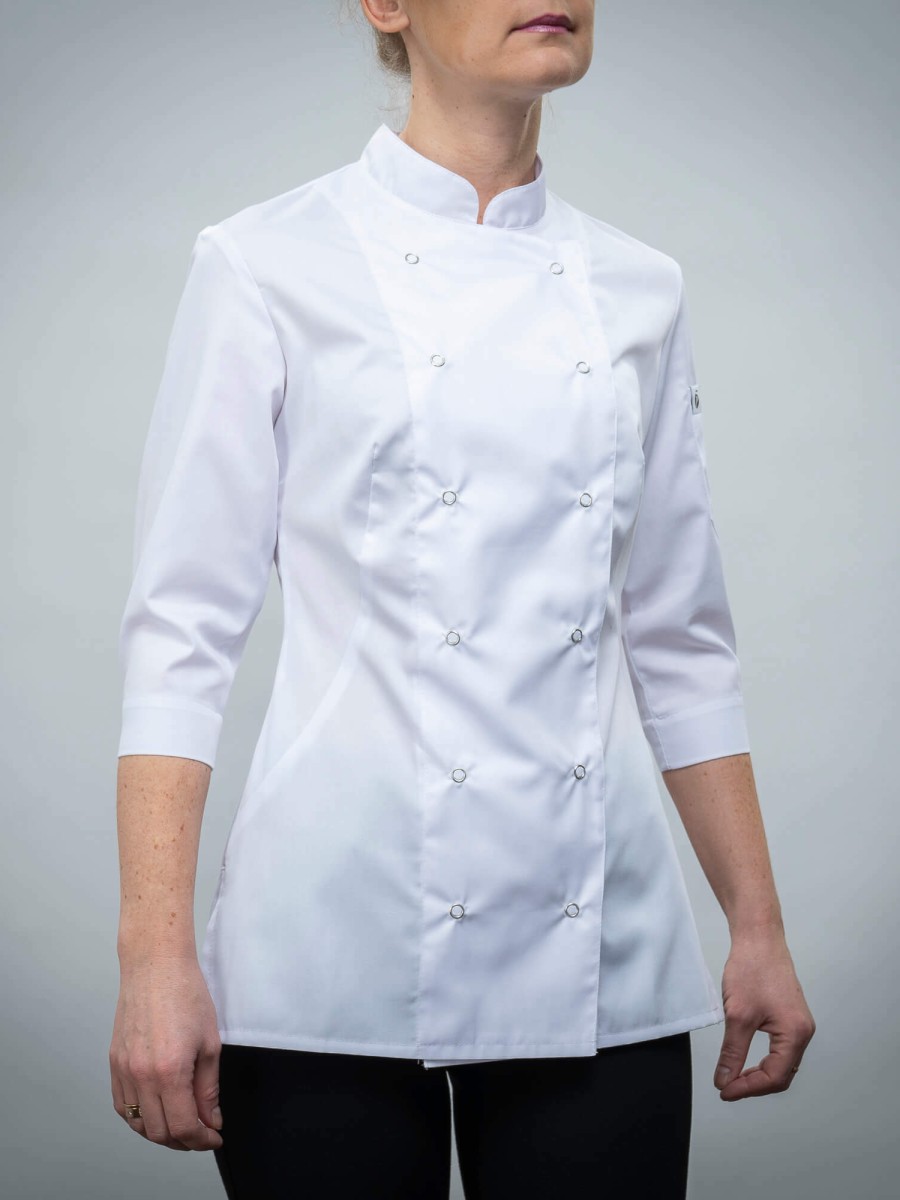 629W - WOMAN CHEF COAT