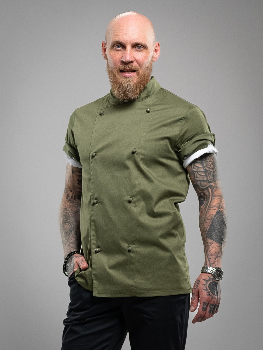 101MWSNR - CHEF JACKET MAN