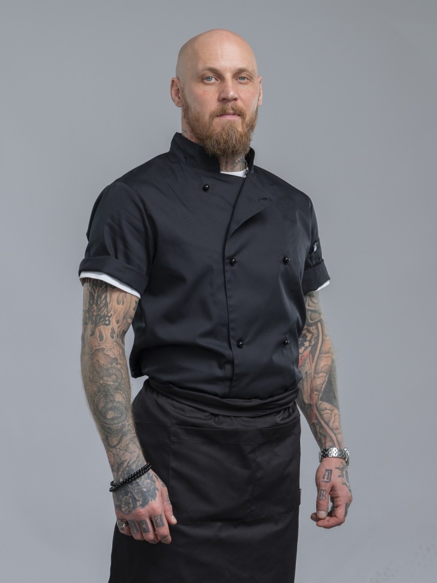 101BSNR/188 - LONG CHEF JACKET MAN