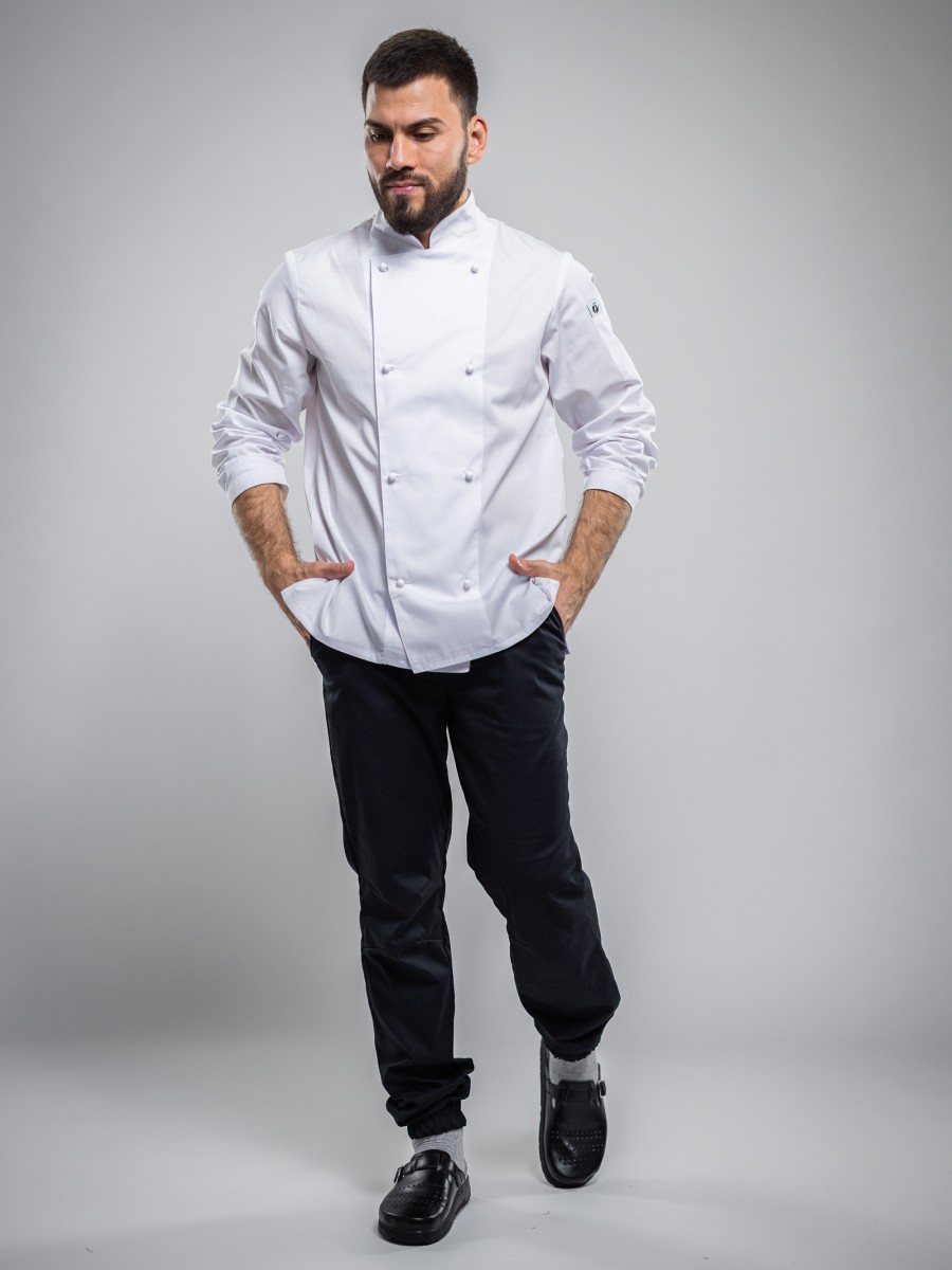 101W/188 - LONG CHEF JACKET MAN