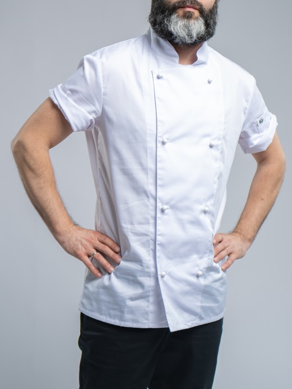 101WSNR/188 - LONG CHEF JACKET MAN
