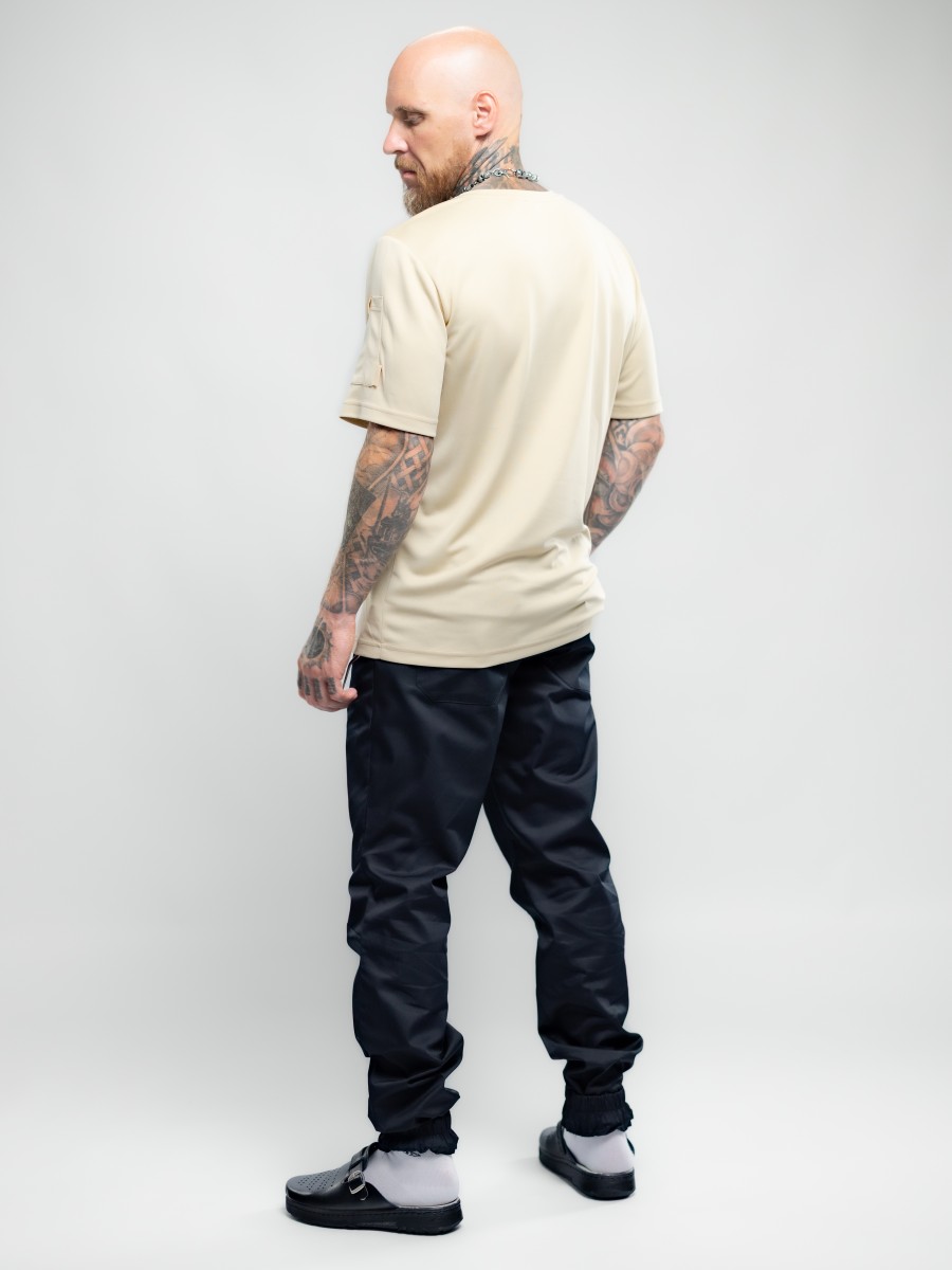 380BESNPL - CHEF JACKET T-SHIRT