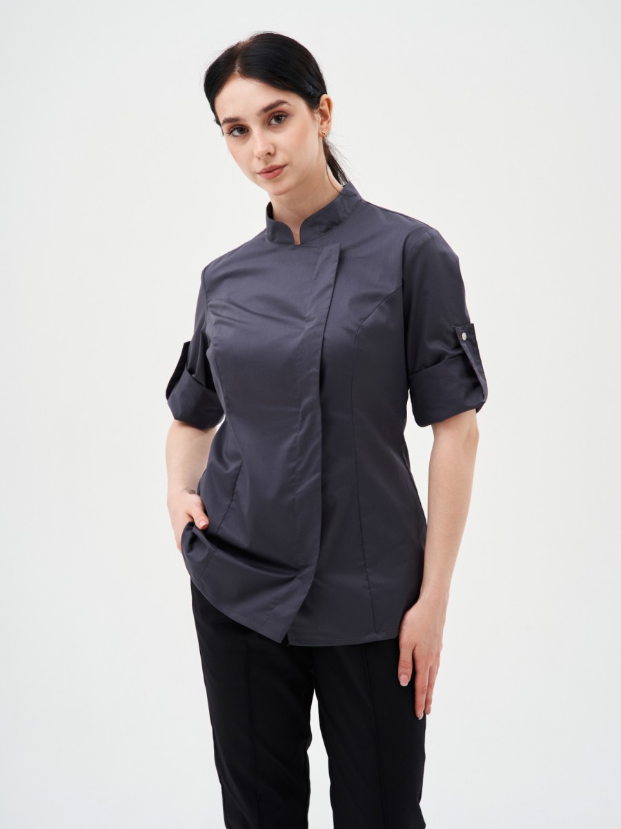 606GN-CHEF JACKET WOMAN