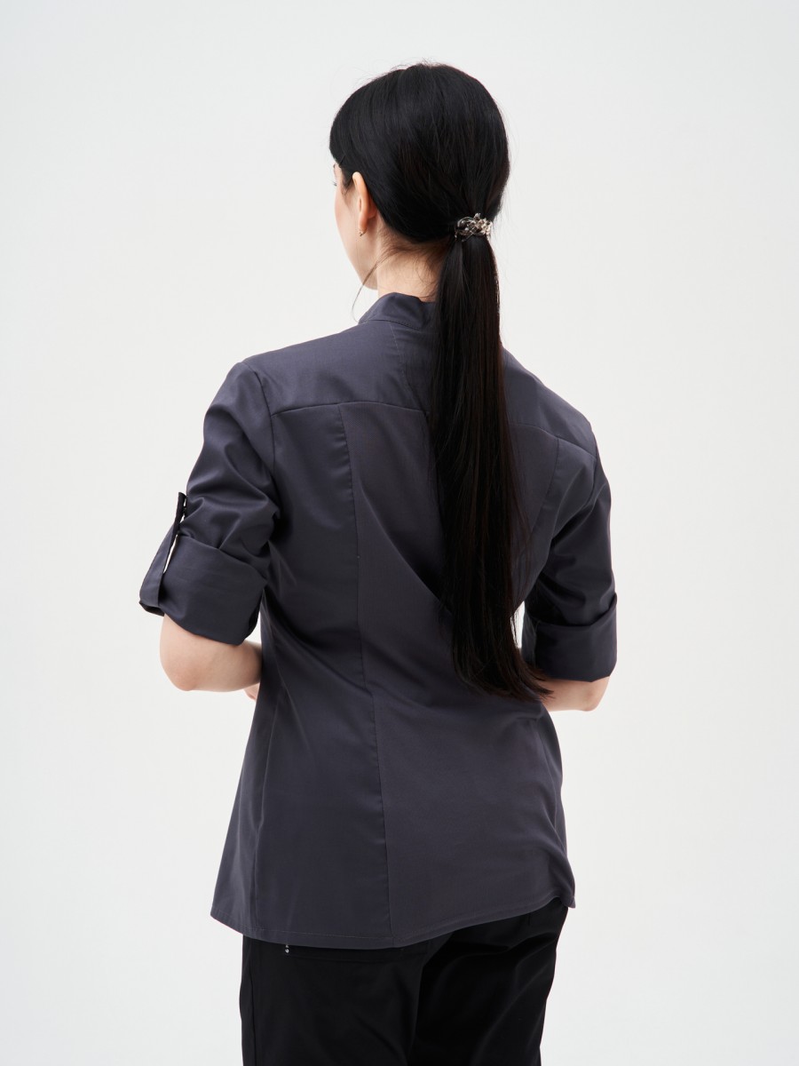 606GN-CHEF JACKET WOMAN