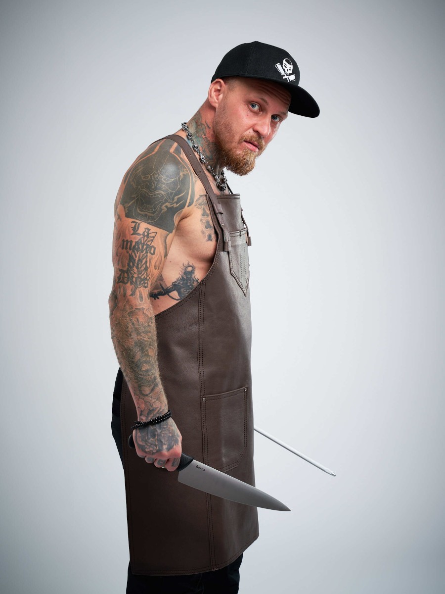 FL100 - LEATHER APRON