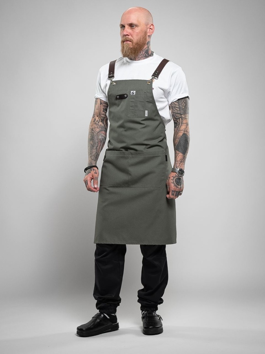 FN6CCAMO-CHEF APRON