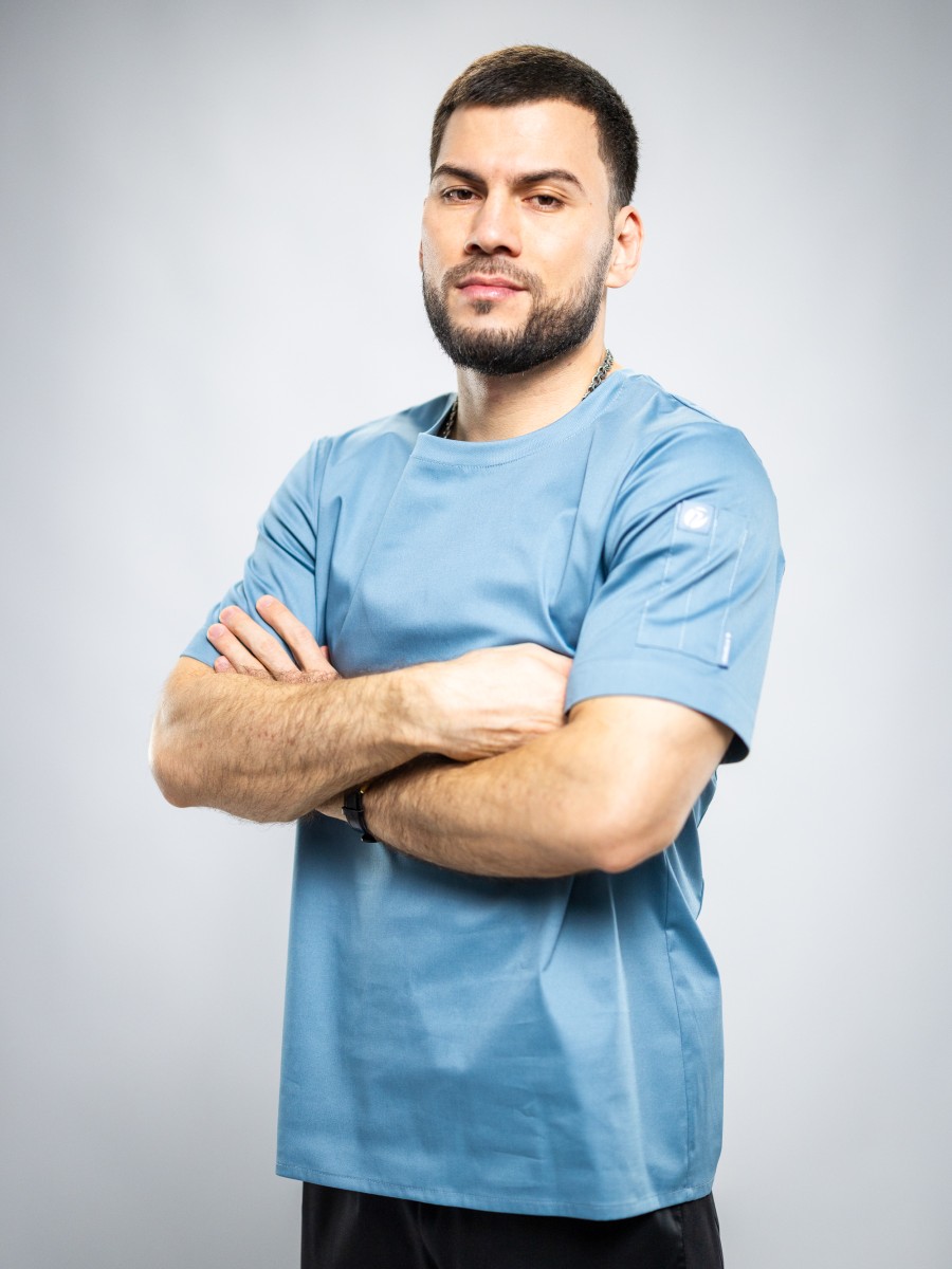 380BLSN - CHEF JACKET T-SHIRT