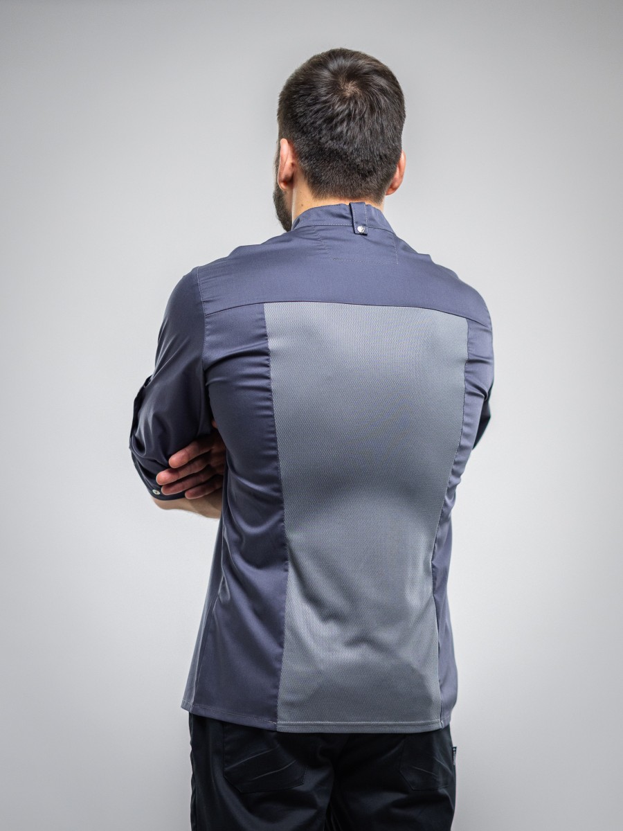 303GN-CHEF JACKET MAN